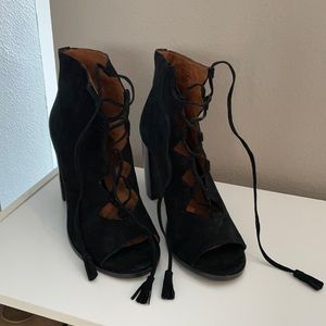 Frye Lace Up Heels
